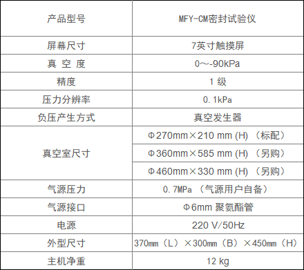 MFY-CM密封测试仪(图1) MFY-CM密封测试仪(图1)